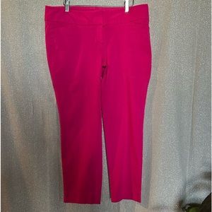 The Limited Pink Crop Pants
